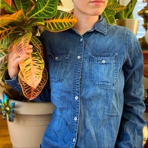 Denim Button-up